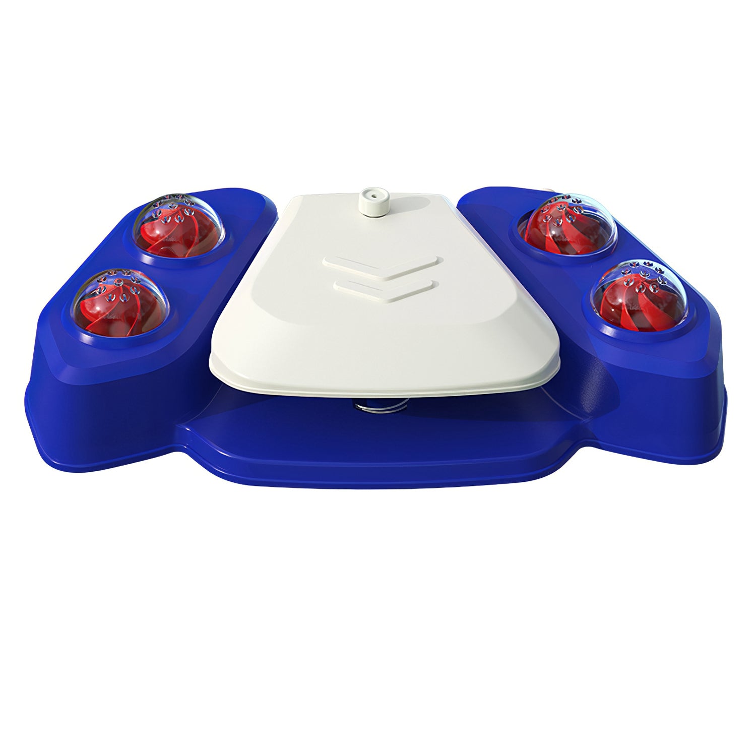 Blue-Yellow Color Options -- 1Pc Dog Water Fountain Multifunctional Automatic Pet Water Dispenser Outdoor Step-On Activated Sprinkler for Drinking Shower Fun